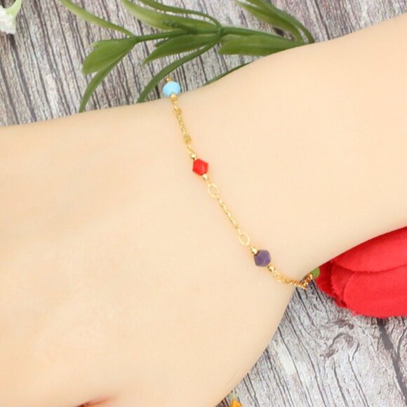 "Trendy Handmade Bracelet – A Stylish Gift for Women & Girls, MAR091551 - Picture 2 of 10